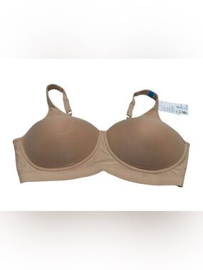Jockey Cooling Cotton Blend Wirefree Bra – Nude/Beige – Size 2X (44DDD)
